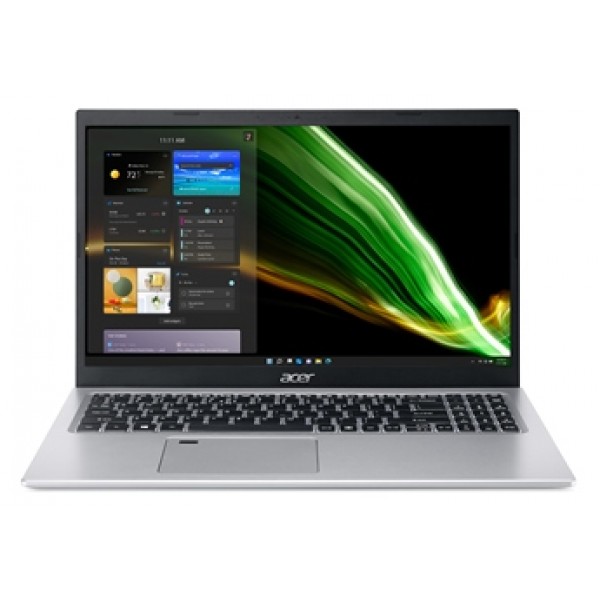 ACER NB ASPIRE A515-56-503F, 15.6" TFT FHD IPS, INTEL CPU 11th GEN i5 1135G7, 8GB RAM, 512GB M.2 NVMe SSD, INTEL IRIS VGA XE GRAPHICS, WIN11HOME, SILVER, 2YW for Consumers 1YW for professionals.