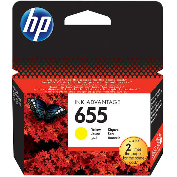 HP 655 Yellow (CZ112AE)