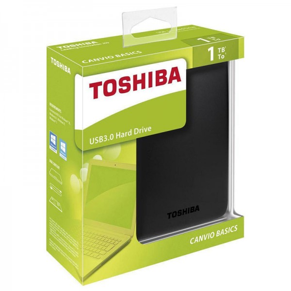 Toshiba Canvio Basics 1TB 2.5" USB 3.0