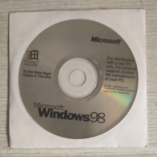 Microsoft Windows 98 Αγγλικά