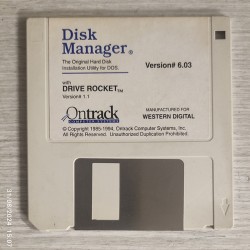 Ontrack Disk Manager 6.03 for DOS