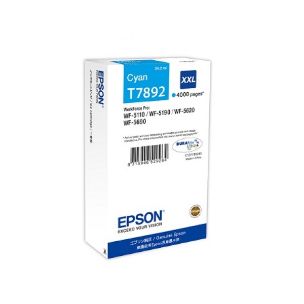 Epson T7892 Cyan